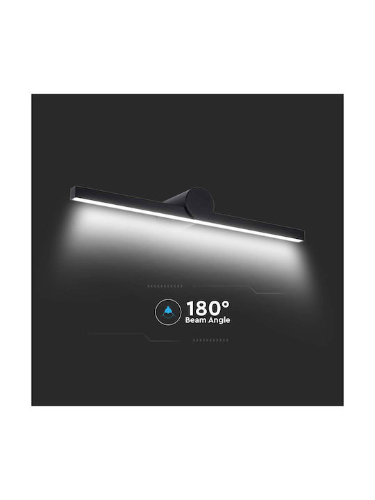 V-TAC Wall-Mounted Outdoor Light LED IP65 10W with Warm White Light 61x10x7.5εκ.