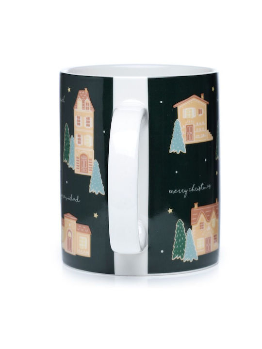 Puckator Gingerbread Lane Χριστουγεννιάτικη Κούπα Πορσελάνινη 300ml