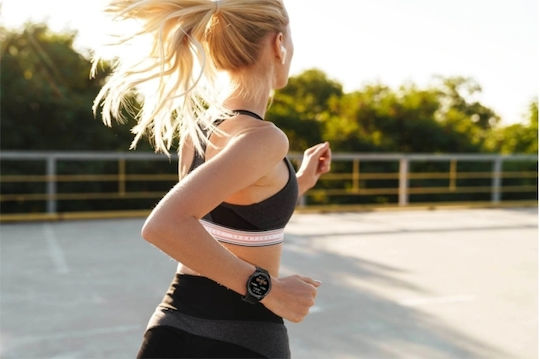 Mibro X1 Αδιάβροχο Smartwatch με Παλμογράφο (Μαύρο)