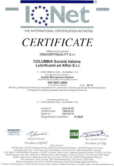 Columbia Columbus Λάδι Αυτοκινήτου 20W-50 4lt