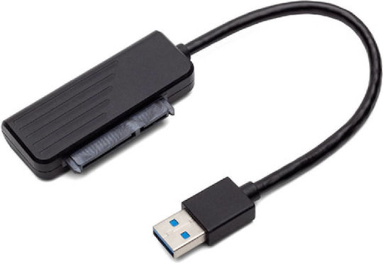 Savio SATA Female to USB 3.0 Male for 2.5″ drives Black (AK-38)