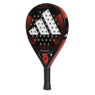 Adidas Rx Carbon RK3CA0U22 Racket de Padel pentru Adulți Negru Roșu