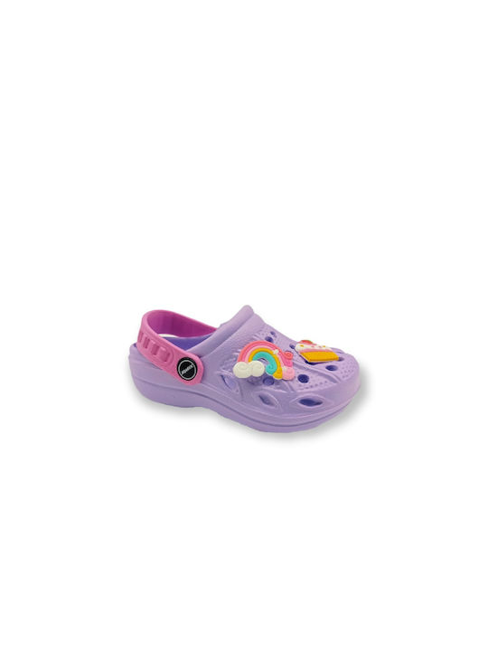 Jomix Children's Beach Clogs Purple