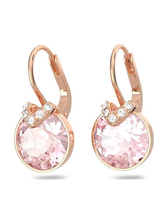 Swarovski Bella V Обици Позлатен с Камъни Swarovski Bella V Обици Позлатен с Камъни
