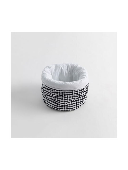 IRA Nursery Storage Basket Black