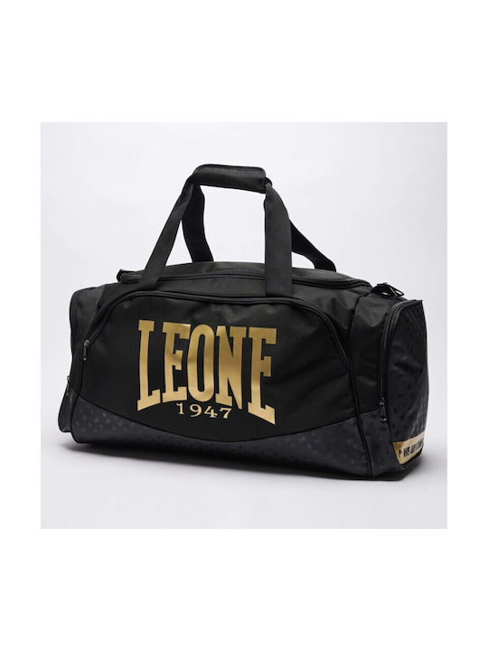 Leone Dna Duffel Τσάντα Ώμου για Γυμναστήριο Μαύρη