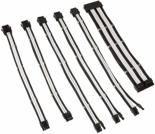 Kolink Core Adept Braided Cable Extension Kit Peripheral - Peripheral Cable Μαύρο COREADEPT-EK-BWH