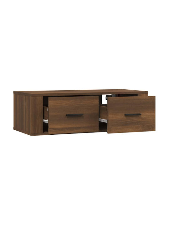 Шкаф Кафяв дъб 80x36x25см.
