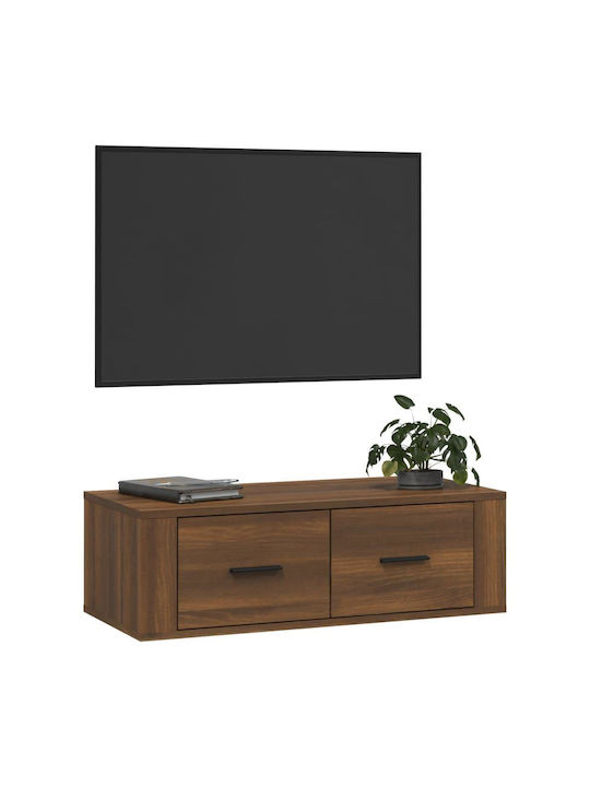 Шкаф Кафяв дъб 80x36x25см.