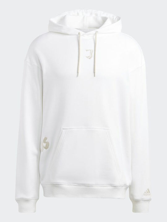 Juventus Sweatshirt mit Kapuze Weiß