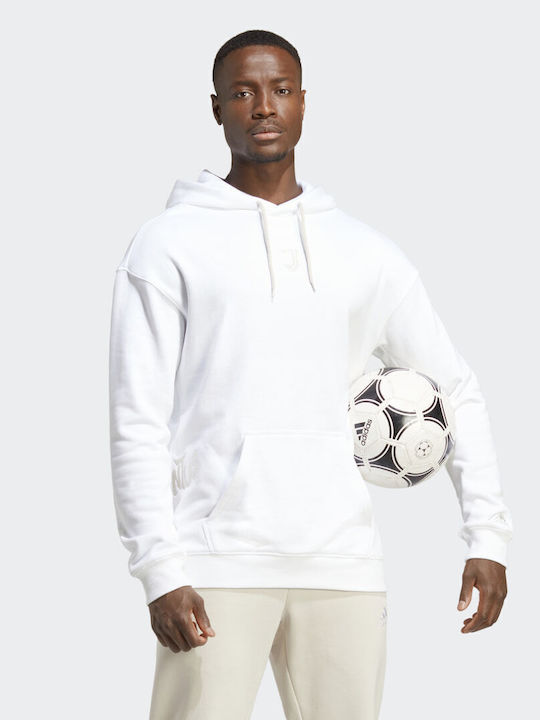 Juventus Sweatshirt mit Kapuze Weiß
