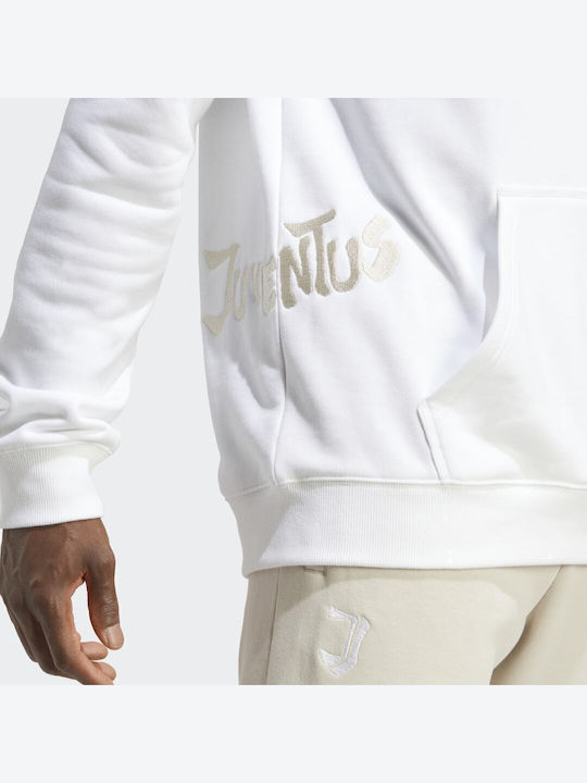 Juventus Sweatshirt mit Kapuze Weiß
