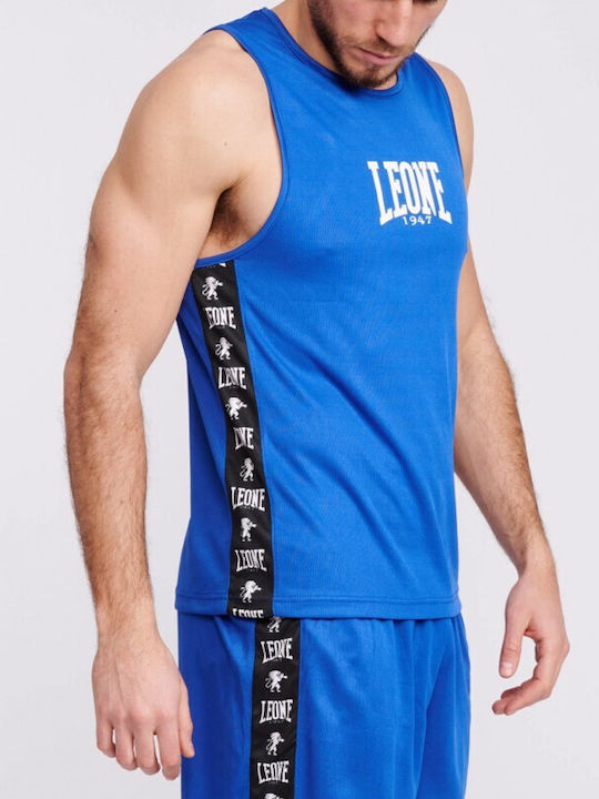 Leone 1947 Ambassador Sleeveless Shirt AB218-BL for Boxing Blue