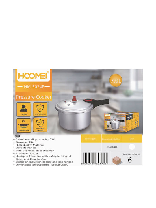 Hoomei Χύτρα Ταχύτητας 7lt