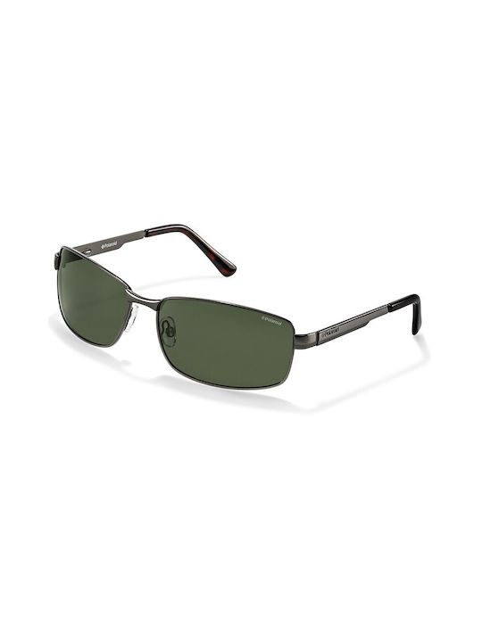 Polaroid Sonnenbrillen mit Gray Rahmen und Grün Linse P4416 A3X/RC