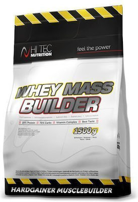 Hitec Nutrition Whey Mass Builder cu Aromă de Ciocolata 1.5kg