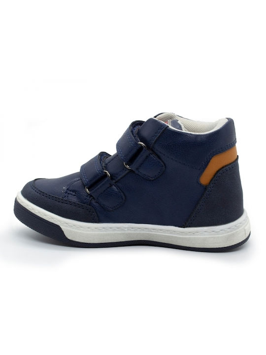 Oscal Kids Boots with Hoop & Loop Closure Navy Blue