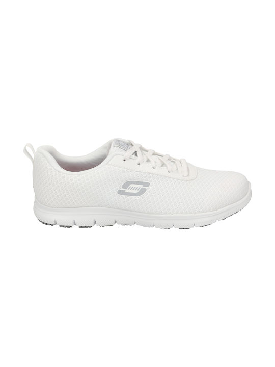 Skechers Ghenter-Bronaugh Low Work White with Certification SR 77210EC-WHT