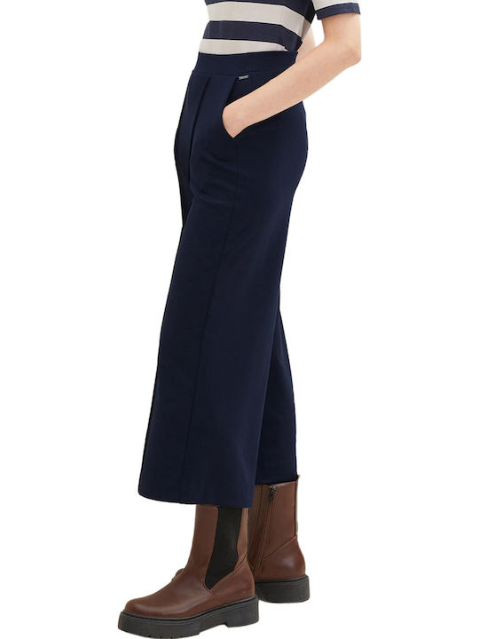 Damen Stoff Hose Marineblau