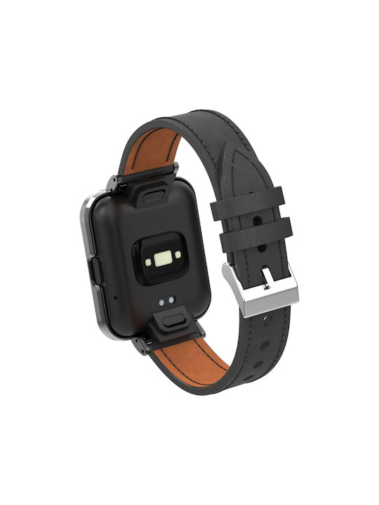 Armband Leder Schwarz (Mi Watch Lite) EDA003502501D