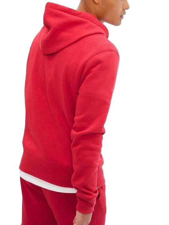 Sweatshirt with Hood Red