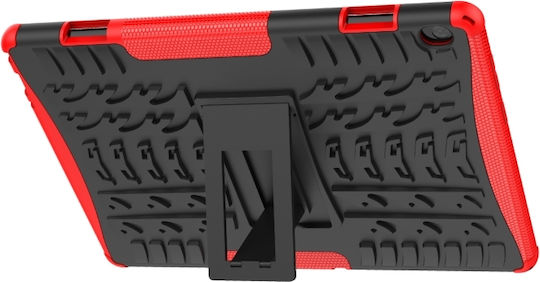 Tire Textur Rückseite Dauerhafte Rote (Lenovo Tab M10 10.1")