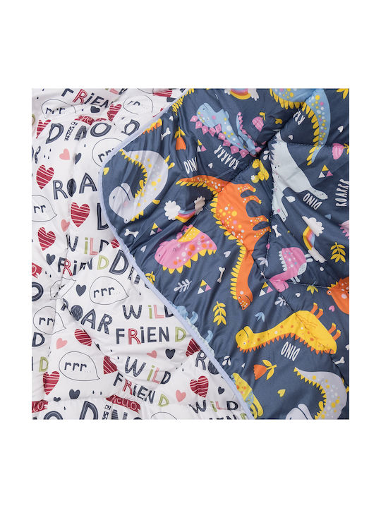 Viopros Pătură Pentru Copii Single Multicolor 160x240 cm