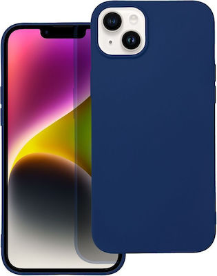 Forcell Soft Silicone Back Cover Dark Blue (iPhone 14 Plus)