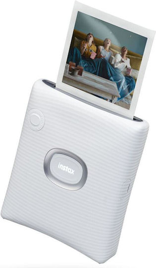 Fujifilm Instax Square Link Zink Imprimantă pentru Fotografii cu Bluetooth Ash White