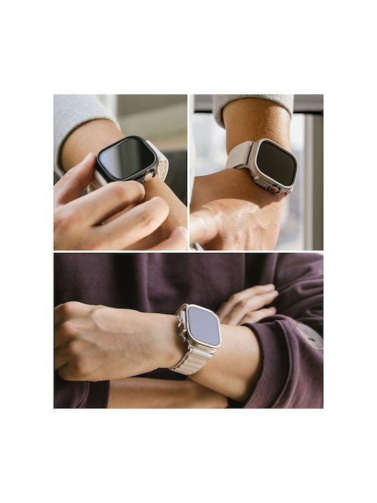 Ringke Slim 2-pack Silicone Case Clear / Black for Apple Watch Ultra 49mm