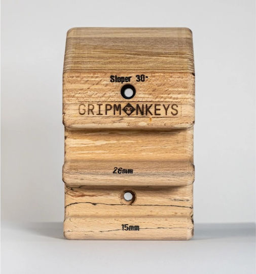 GripMonkeys GM-06_1 Катерачни държачи Слопър 30 градуса Сегмент Една двойка Дървени катерачни слопъри