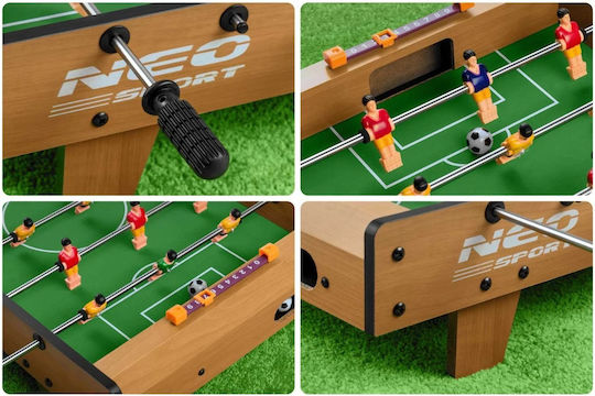 NEO Sport NS-436 Masa de fotbal Lemn L51 x L29.5 x Î2cm.
