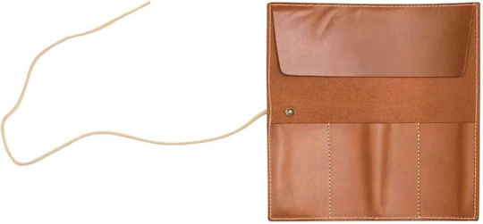 Paper Republic Le Porte Plume Piele Husa pentru 8 Pix in culoarea Galben Miere Cognac