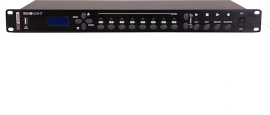 Involight DMXREC DMX Рекордер за Конзола за Осветление с 512 Контролни Канали / 1 Вход XLR и Връзка Ethernet