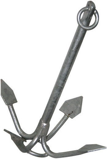 Lalizas Grapnel Anchor Galvanized 4kg