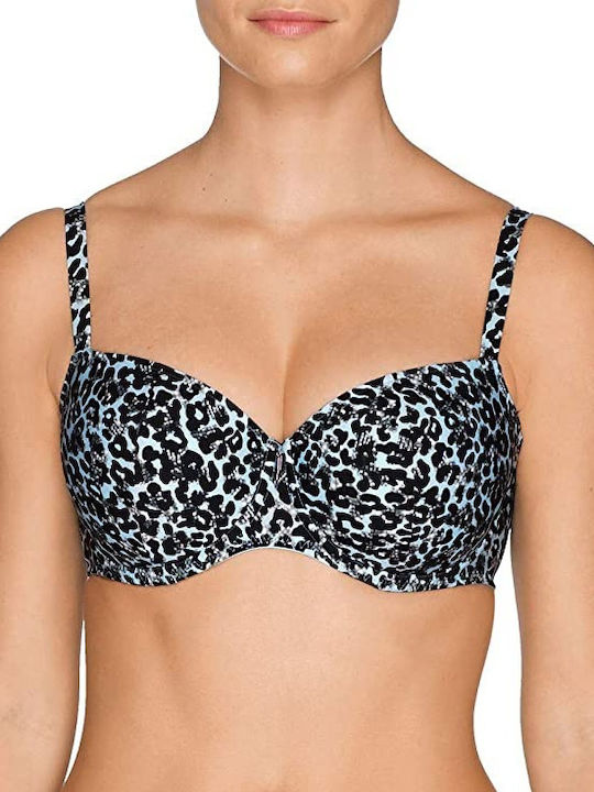 Prima Donna Tropical Padded Bra Color Blue Gel 0241630 - Blue