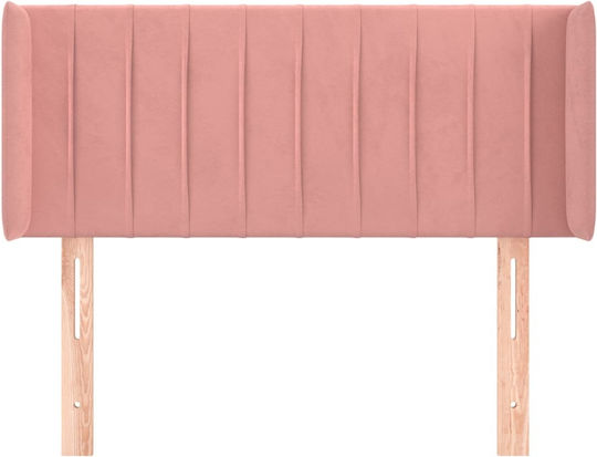vidaXL Fabric Pink Bed Headboard 103x88cm