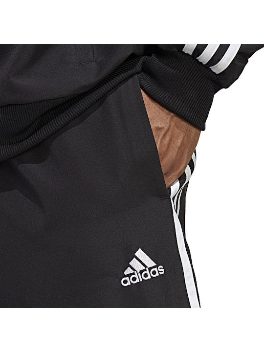 3-Stripes Woven Лъскав с Ластик Черен