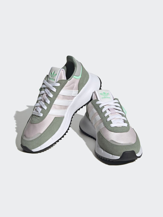Retropy F2 Femei Sneakers Almost Pink / Cloud White / Silver Green
