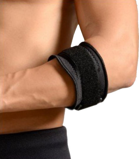 Anatomic Help 0062 Περιαγκωνίδα για Επικονδυλίτιδα σε Μαύρο χρώμα