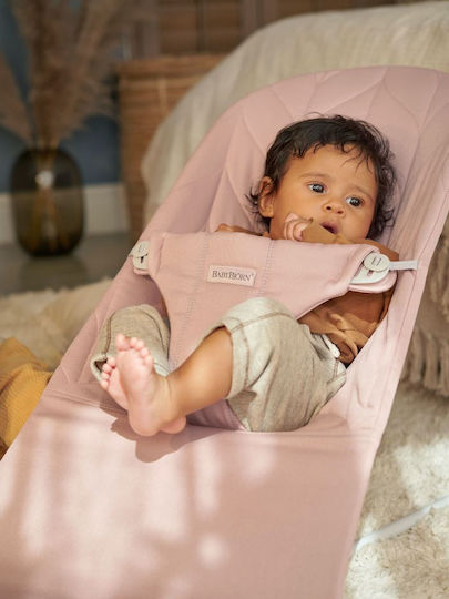 BabyBjorn Manual Baby Relax 2 in 1 Bliss Petals Dusty Pink for Child up to 13kg