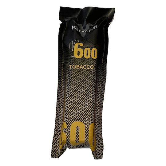 Ignite V600 Țigară Electronică De Unică Folosință Tutun 2ml 20mg Negru