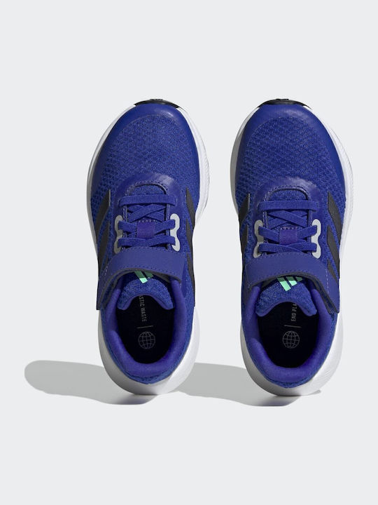 Runfalcon 3.0 El K Αθλητικά Παιδικά Παπούτσια Running με Σκρατς Blue / White / Legend Ink