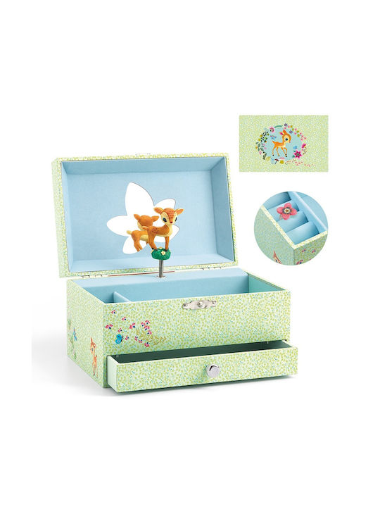 Djeco Kids Jewelery Box Ελαφάκι Wooden 1pcs