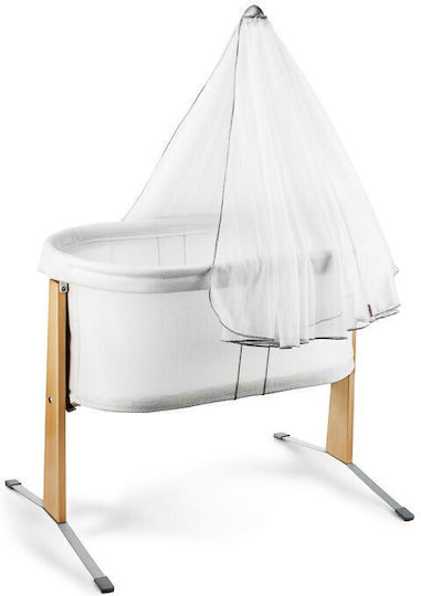 BabyBjorn Wiege Cradle mit Matratze Weiß