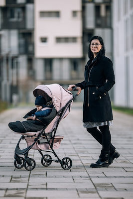 FreeOn Nord Universal Ποδόσακος Καροτσιού Αδιάβροχος Μαύρος με Fleece Επένδυση 100x55εκ.