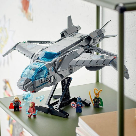 LEGO Marvel The Avengers Quinjet for 9+ Years 795 Pieces