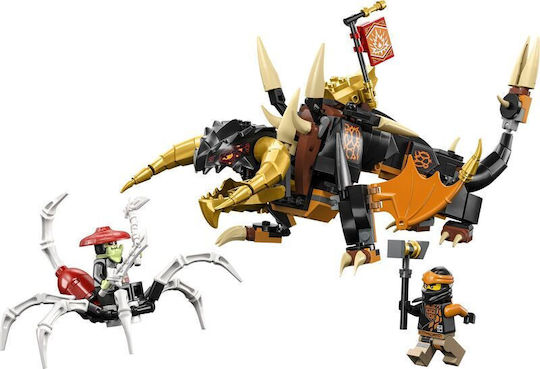 LEGO Ninjago Dragonul de Pământ al lui Cole EVO pentru 7+ Ani