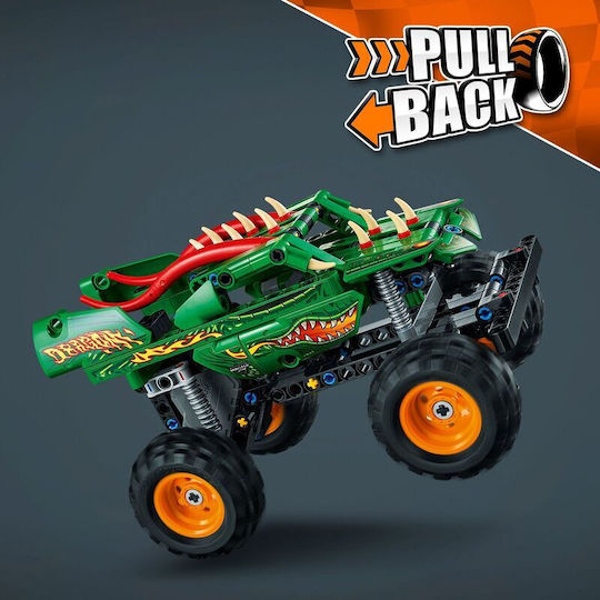 LEGO Technic Monster Jam Dragon για 7+ Ετών 217τμχ