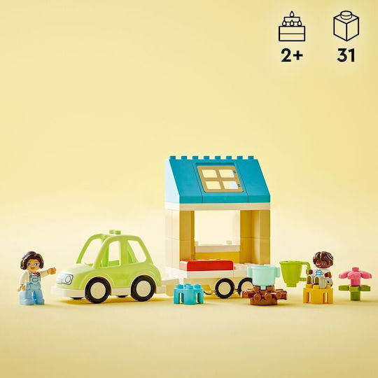 LEGO Duplo Family House On Wheels За 2+ Години